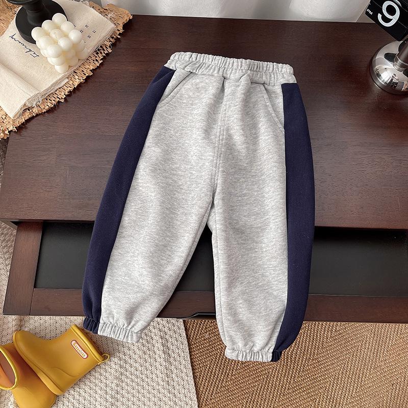 Комплект толстовки с длинным рукавом для мальчиков на весну и осень 2025 года - Комплект-двойка для малышей