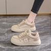 2025 Spring Women's Shoes New Breathable Little White Shoes Children's Versatile Ins Korean Version of Platform Sports Shoes Casual Board Shoes