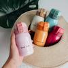 200/350ml Cute Mini Thermos Cup Stainless Steel Thermal Coffee Mug Portable Vacuum Flask Insulated Water Bottle with Button Lid