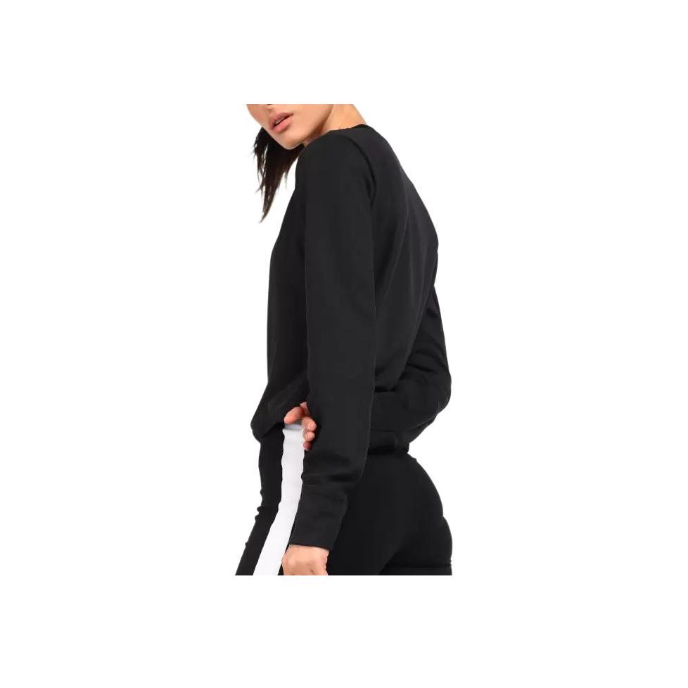 Nike Футболка с логотипом American Vintage с пряжкой на большой палец, спортивная, для бега, с длинным рукавом, женская, черная DD6943-010