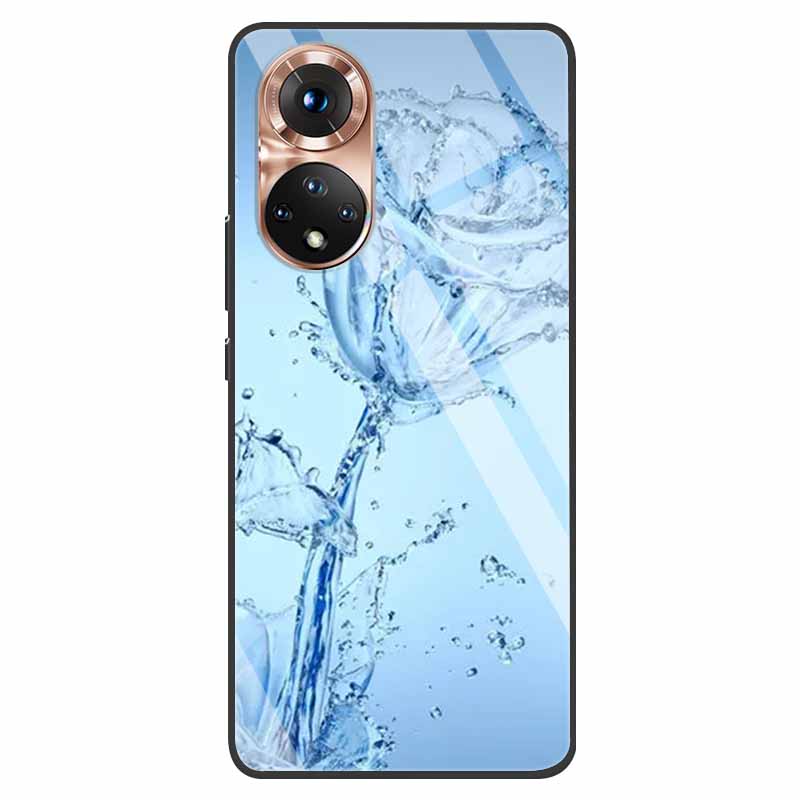 Роскошный чехол для Huawei Honor 50 Чехол Закаленное Стекло Чехол для Телефона Huawei Honor 50 Honor50 6.57" Coque Сумка Модный Бампер