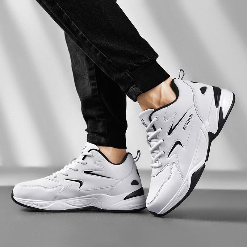 Мужская спортивная повседневная обувь с мягкой подошвой для бега, обувь для фитнеса большого размера