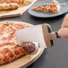 Coupe-Pizza 4 en 1 - INNOVAGOODS - Nice Slice - Acier inoxydable - 28 x 4 x 9 cm