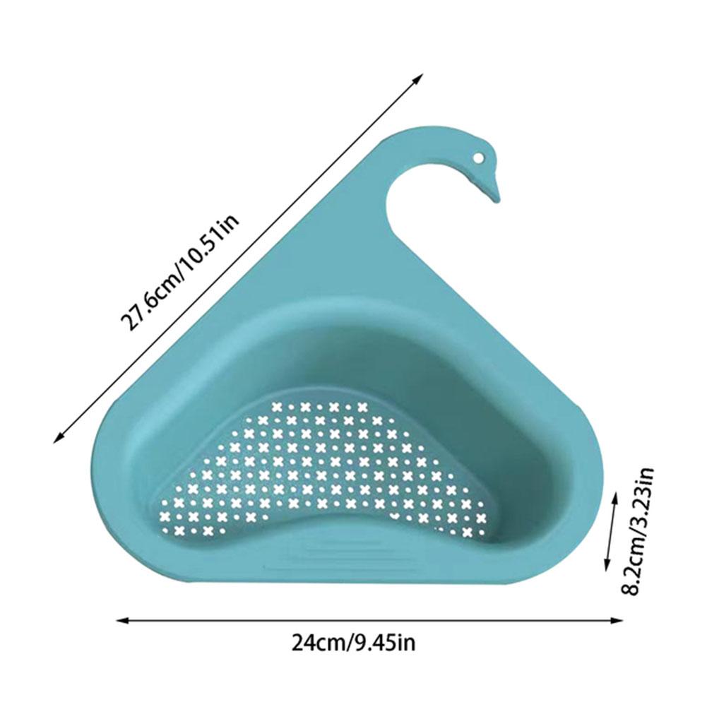 Сливная корзина для кухонной раковины, сливная стойка «Лебедь», многофункциональный подвесной кран, треугольная полка, корзина для инструментов для хранения бытовых гаджетов