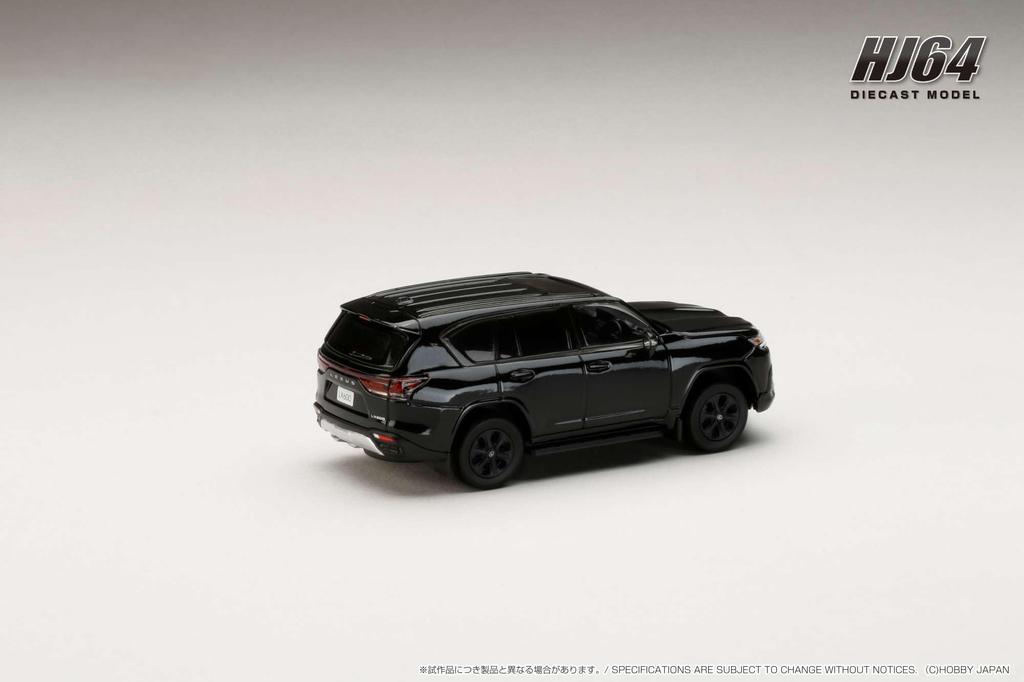 LEXUS LX600 OFFROAD Black 1/64