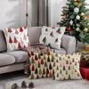 Christmas Tree Patterned PillowcasesSuitable for Sofa Car Bedroom Decorative Cushion Cover Pillow Cover