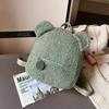 Модные милые мишки Женские рюкзаки с мишками Плюшевые многофункциональные мини-рюкзаки Портативные детские сумки через плечо для путешествий