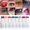 JULYSTAR Eye Shadow Stick Body Sequin Lip Brightening Female Makeup 8 Color Women's Cosmetics Portable And Long-lasting Coloring