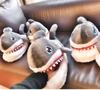 2024 Winter Slippers Women and Men Fashion Shark Slipper Cotton Warm Indoor Slippers Lovely Cartoon Women Slippers Unise 899