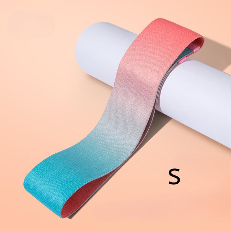 Эспандер для бедер, эластичный браслет для фитнеса, приседаний, ног, противоскользящий круг для ягодиц, домашние упражнения для йоги, градиент, красивый круг для ягодиц