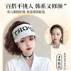Womens Sport Sun Visor Hat With Long Curly Wig All-in-one Fashion Hairpiece Outdoor Protection