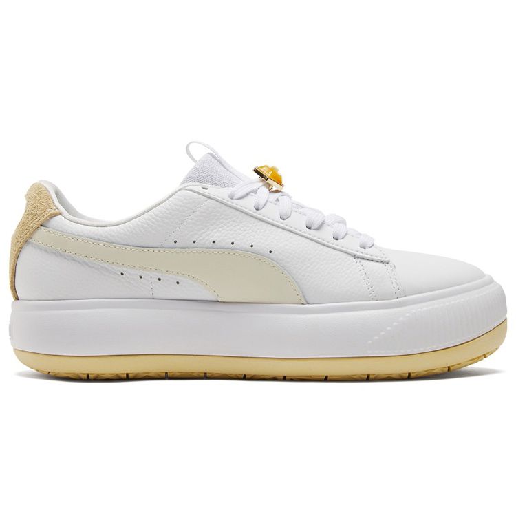 Puma Suede Series Low-Top Sneakers Women Sneakers Off-White 385589-01