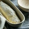 Тканевая корзина для теста из ротанга для французского хлеба и брожения багета с крышкой