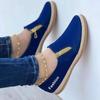 New Large Size Zipper Casual Single Women's Shoes 2025 Spring and Autumn European and American Solid Color Muffin Bottom Hemp Rope Canvas Shoes Women