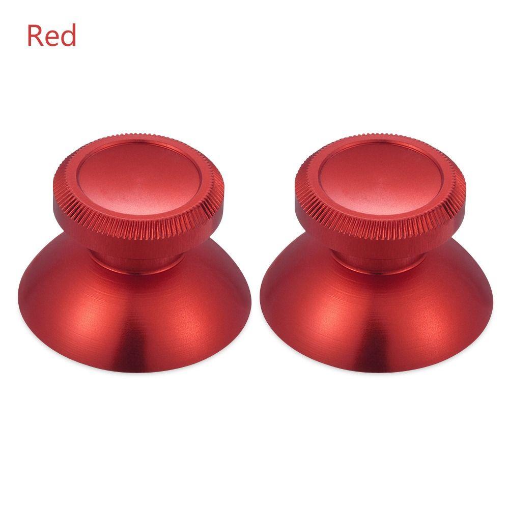 2pcs Game Metal Caps Cover Analog Thumbstick Controller Joystick Grip Aluminum