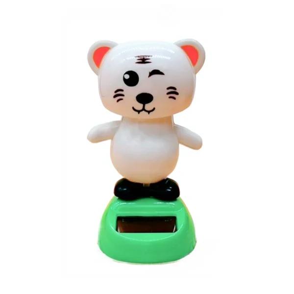 Горячая Солнечная Энергия Автомобильные Украшения Интерьера Кукла Животное Фигурка Качающаяся Модель Автомобильная Панель Приборов Украсить Детские Подарки Игрушка Новинка