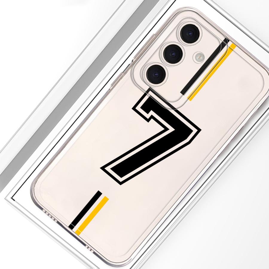Футбольный Чехол с Номером для Samsung Galaxy A26 A24 A14 A16 A25 A51 A55 A23 A56 A50 A36 A13 A34 A35 A33 A52 A54 A15 A52 A31 Телефон