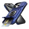 Чехол для 16 15 14 13 12 11 Pro Max XS XR 8 7 Plus Магнитное Вращающееся Кольцо Подставка Противоударный Кошелек