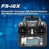 Flysky FS-i6X 2.4GHz 10CH AFHDS 2A RC Transmitter with FS-iA10B Receiver for RC Drone Airplane