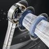 Душевая лейка с фильтром на 4 режима Ручная массажная душевая лейка С функцией остановки воды одним нажатием Усилитель для душа Аксессуары для ванной комнаты