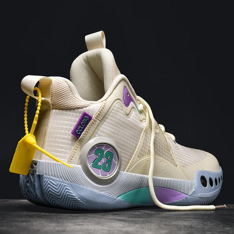 Баскетбольные кроссовки для мальчиков 2025 новые тренировочные соревновательные специальные для учеников начальной школы нескользящие беговые высокие спортивные кроссовки беговые кроссовки