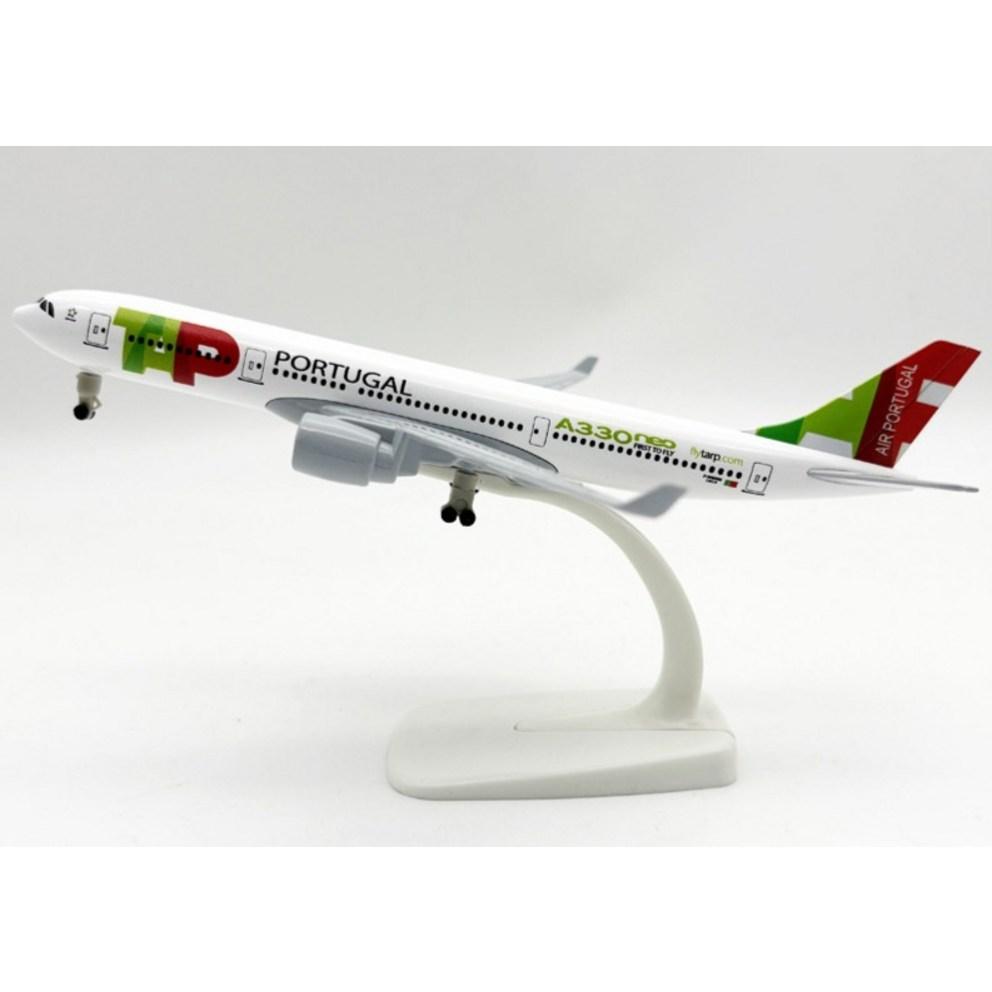 Rare Corporation TAP Air Portugal A330 Model Airplane, 20cm (1:300 Scale)