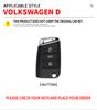 Чехол для ключа автомобиля Защитная оболочка Брелок Для VW Polo Skoda Octavia A7 Kodiaq Seat Ateca Leon Golf7 MK7 VII Tiguan Автоаксессуары