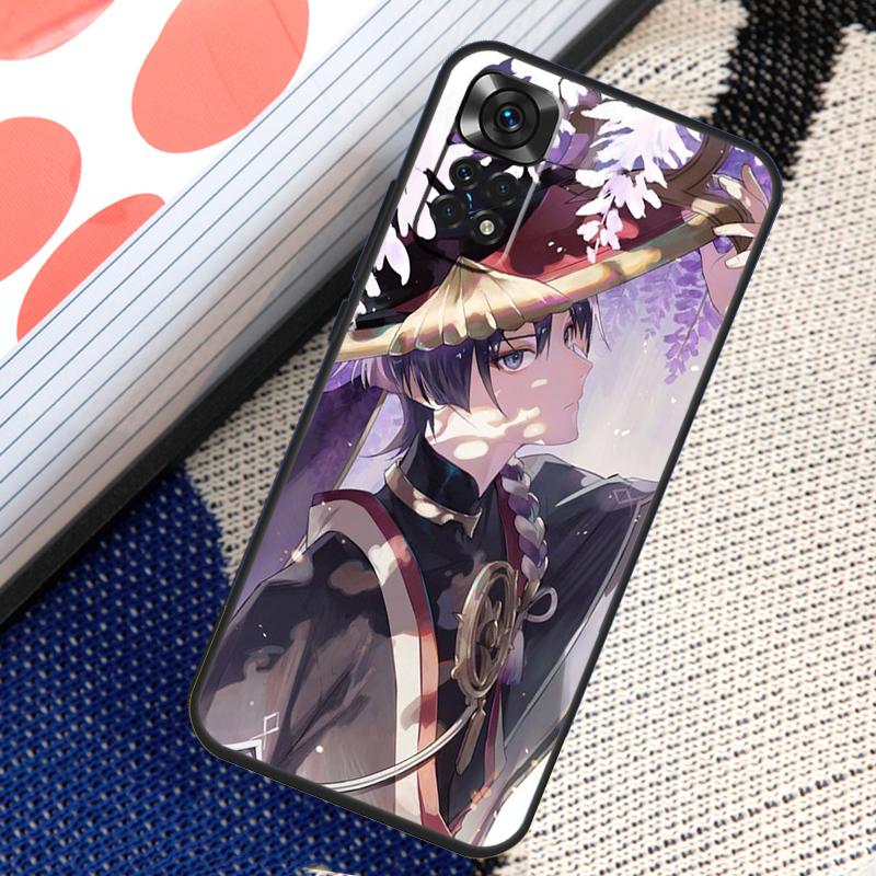 Чехол Genshin Impact Scaramouche для Xiaomi Redmi Note 12 11 10 9 8 Pro Note 8T 9S 10S 11S Redmi 10 10C 12C 9C
