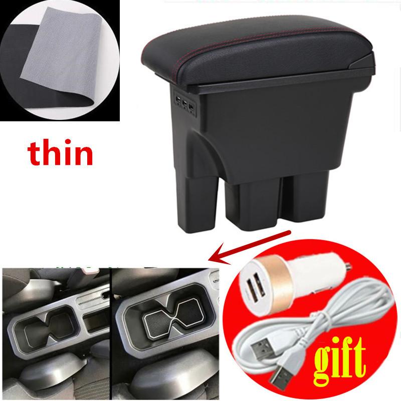 Подлокотник для Suzuki Jimny JB74 2018 2022, автомобильный подлокотник, ящик для хранения, внутренние автомобильные аксессуары, двухслойный