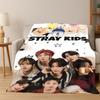 HD Пледы из ультрамягкой фланели Stray Kids Kpop, Теплый уютный плед для дивана, кресла, кровати, спальни, гостиной, Подарок для путешествий