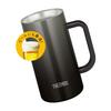 Thermos Vacuum Insulated Mug 720ml Black Dishwasher Safe Thermos Structure Thermal Insulation Beer Mug JDK-721C BK