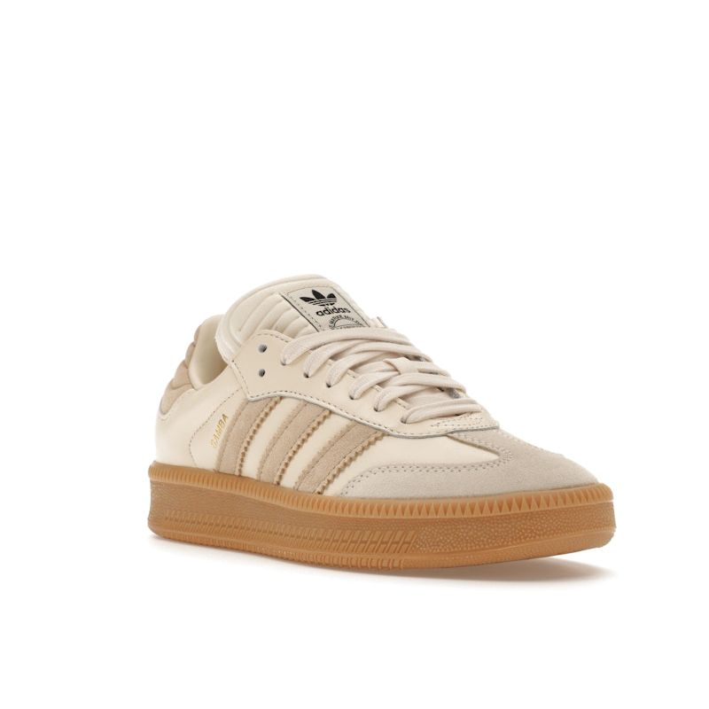 Adidas Samba XLG Чудо Белый Бежевый Унисекс Кроссовки Кремовый Магический-Бежевый Облачно-Белый JI0473