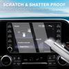 Защитная пленка Karltys 2 Pack для сенсорного экрана Toyota Highlander L/LE/XLE/XSE 2020-2022 годов с 8-дюймовым сенсорным экраном, аксессуары из закаленного стекла 9H, автомобильное радио