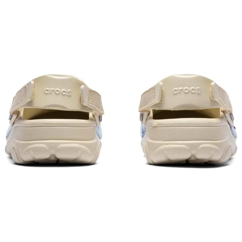 Crocs Вседорожные клоги Нескользящие Амортизирующие Низкие Повседневные Обувь Унисекс Джинсово-синий