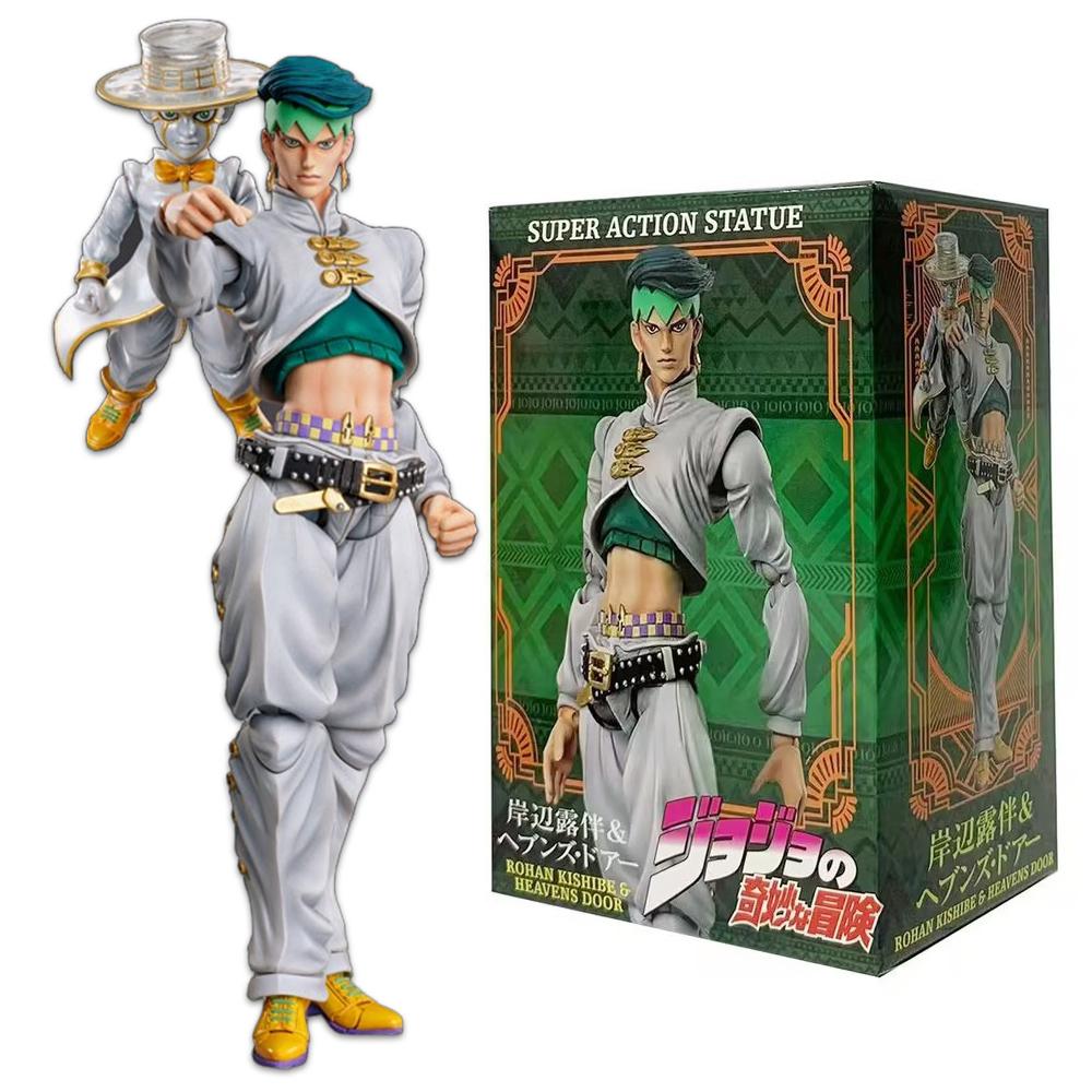 Аниме JoJo's Bizarre Adventure Фигурка Кишибе Рохан Алмаз не ломается Дверь в Небеса Модель Игрушка Подарок Фигурка Действия 18СМ
