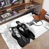 Custom Name Crystal Velvet Rug,Tokio Hotel Comfortable Anti Slip Floor Mat For Room Decoration