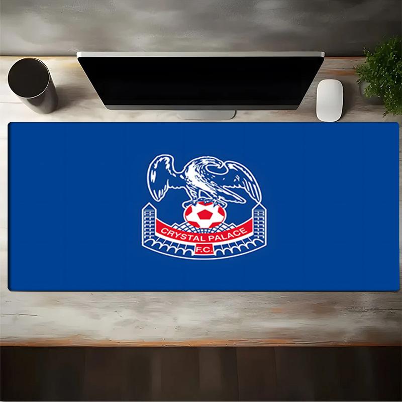 Crystal Palace Crest Design Mouse pad, Gaming Mouse Pad, keyboard pad, Desk Decor for computer notebook Fan Gift Birthday Gift