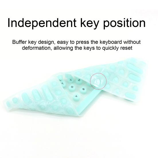 Nail Art пленка для клавиатуры чехол мягкий силиконовый полноразмерный протектор клавиатуры ноутбука антистатический