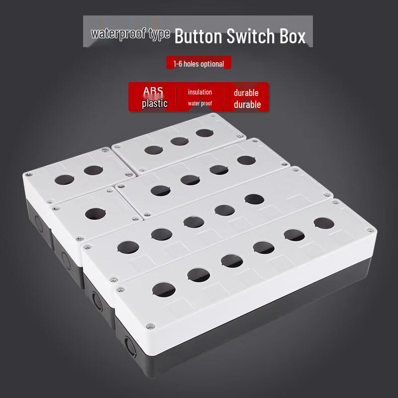 Emergency Stop Waterproof Push Button Switch Box