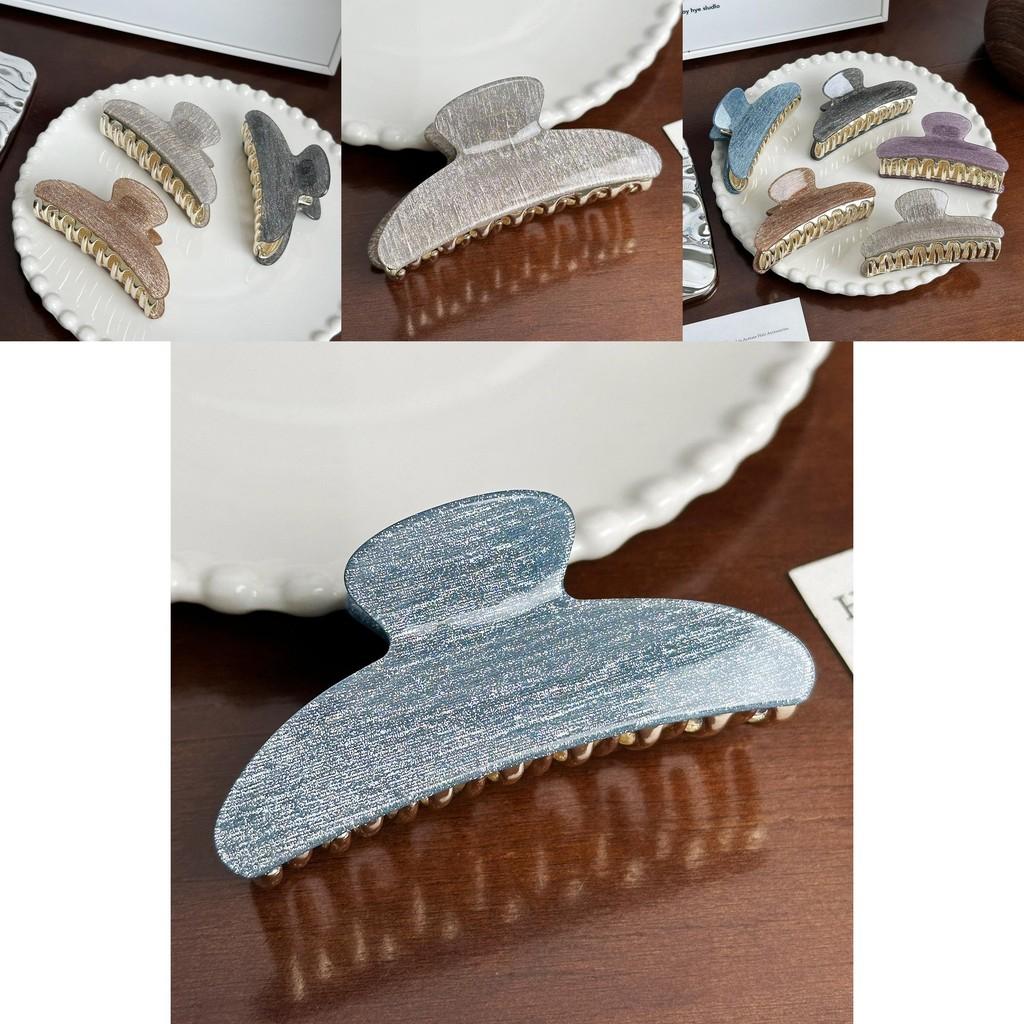 Chic High-end Multicolor Acrylic Hair Claw Clip Stunning Everyday Hair Clip For Women