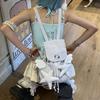Рюкзак Harajuku Wing Star Женский Клетчатый Большая Вместимость Холщовый Daypack Женский Субкультура Y2K Универсальный Легкий Mochilas Mujer
