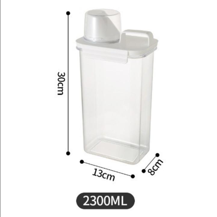 Герметичные контейнеры для хранения продуктов, набор кухонных канистр для организации кладовой, крупы, муки, сахара, риса, макаронных изделий и многого другого, 2,1–3 л