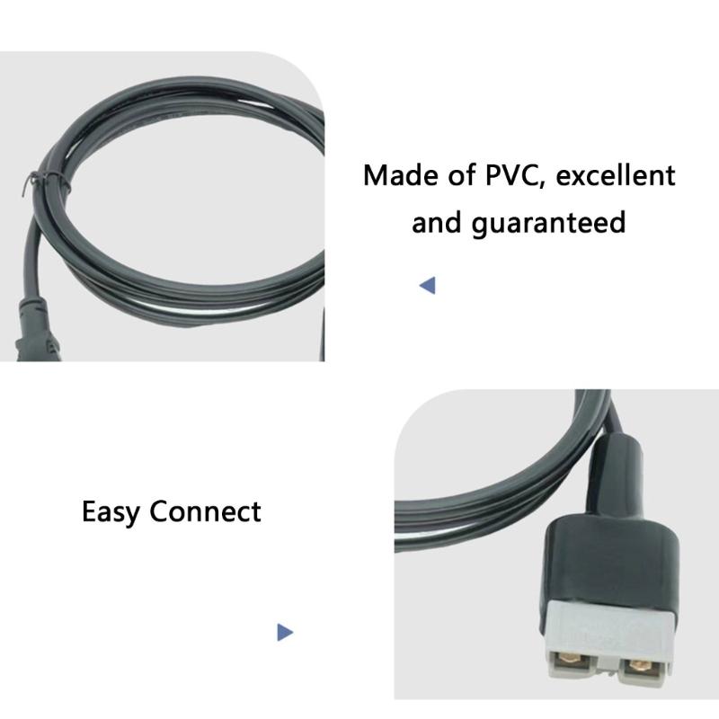 Кабель-адаптер питания с высоким током 50A на female-разъем XT60 Для дронов, радиоуправляемых моделей, прочный провод с ПВХ покрытием, 150 см