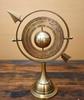 11" Antique Brass Armillary Sphere W/ Arrow – Nautical Maritime Engraved Globe