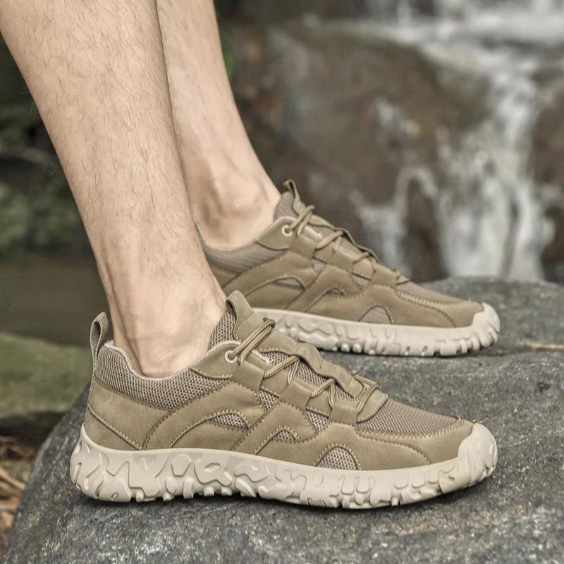 Модная нескользящая обувь для хайкинга, дышащая обувь для трекинга, замшевые кроссовки для мужчин, Tenis Masculino, уличная обувь на шнуровке, мужская повседневная обувь