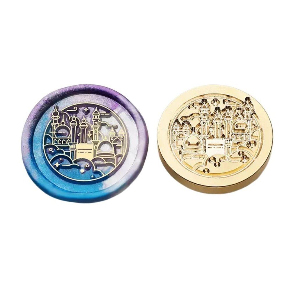 Antique Metal Sealing Wax Seals Head Sealing Wax Stamp Replace Head  for Birthday Cards