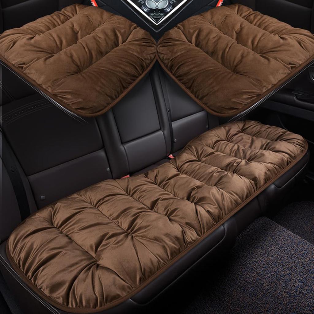 Чехол на сиденье автомобиля, Теплый чехол на сиденье Зимний протектор, Подушка-мат протектор для автомобиля, Универсальный для седана хэтчбека внедорожника, Аксессуары для интерьера автомобиля
