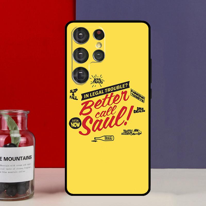 Чехол-футляр Better Call Saul для Samsung Galaxy S25 Ultra S9 S10 S20 S21 S22 Plus S23 FE S24 Ultra
