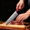 Professional kitchen knives, Damascus steel, high-hardness Japanese forged chef knives, stainless steel Sandek kitchen knives
