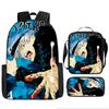 Jujutsu Kaisen Anime School Backpack Kids Teens Lightweight Oxford Fabric Dual-Strap Bag With Padded Back Support